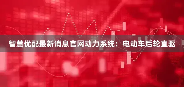 智慧优配最新消息官网动力系统：电动车后轮直驱